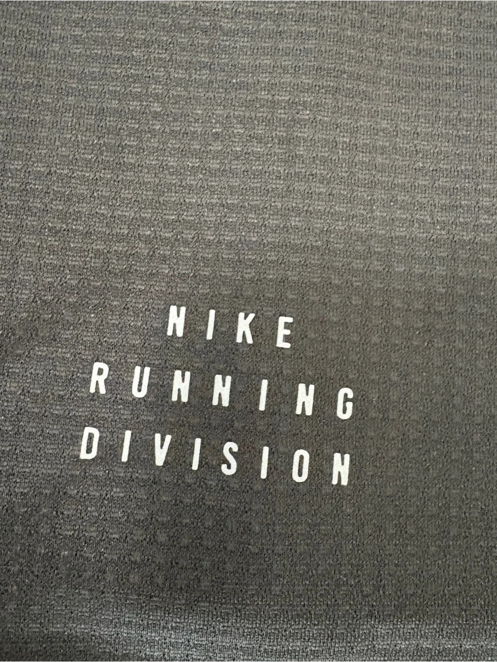 Nike Dri Fit Black 1/2 Zip Running Division Jacket